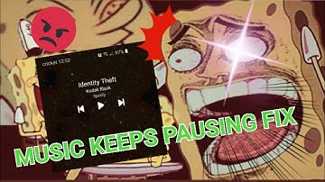 MUSIC/VIDEOS KEEPS PAUSING ON LOCK/WHILE WATCHING 100% FIX SAMSUNG ANDROID 9/10 ONEUI1/2 (S8,S9,S10)