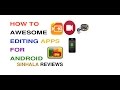 best video editing apps to edit youtube video and edit on android (SINHA...