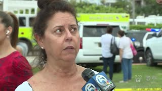Witness describes building collapse