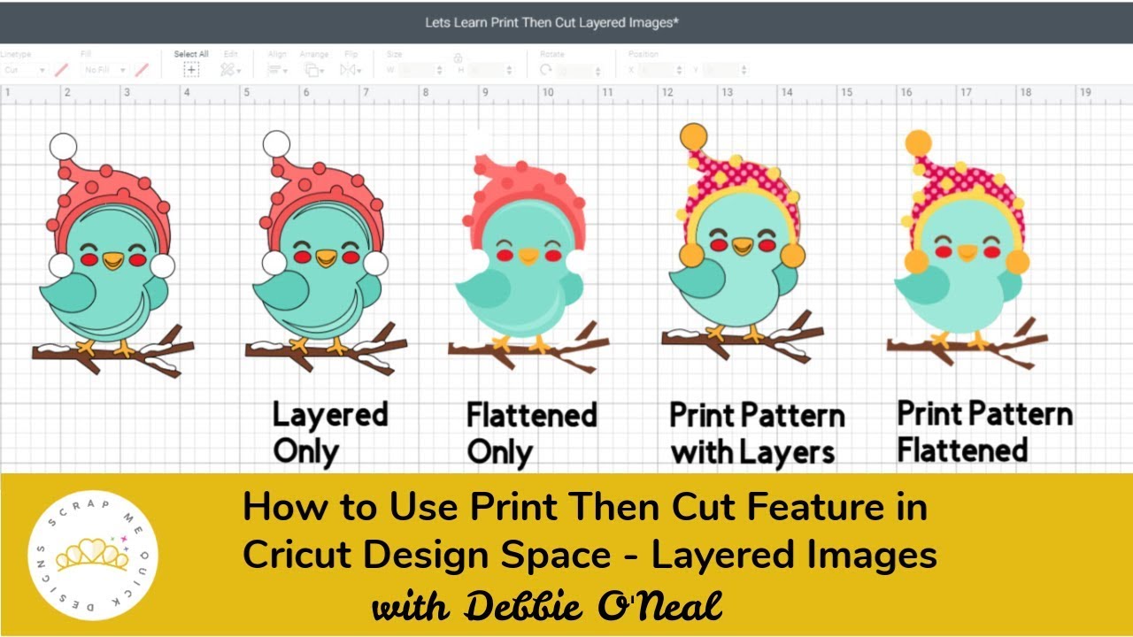 Download Lets Learn Cricut Print Then Cut With Layered Images Youtube