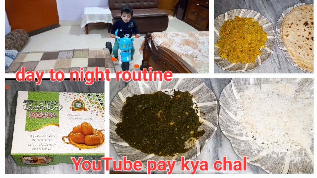 Meri day to night routine۔kya chal raha hai aaj kal YouTube pay۔vlogs ...