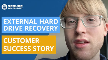 External Hard Drive Recovery Customer Success Story | Secure Data Recovery