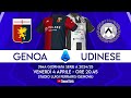 IL GENOA FESTEGGIA NEL SUO FORTINO: 1-0 AL "FERRARIS" CONTRO L'UDINESE, DECIDE UN GOL DI ZANOLI