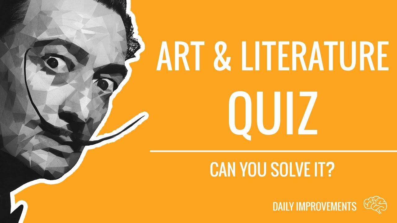 Art Literature Quiz General Knowledge Trivia Questions And Answers Youtube