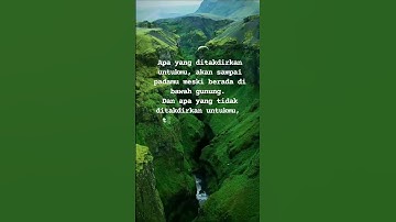 Imam Al Ghazali Pernah Berkata, Apa yang ditakdirkan untukmu akan sampai padamu...#takdirallah #pray