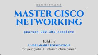 CCNA 200-301 | Master Networking, Routing, Switching & Network Security