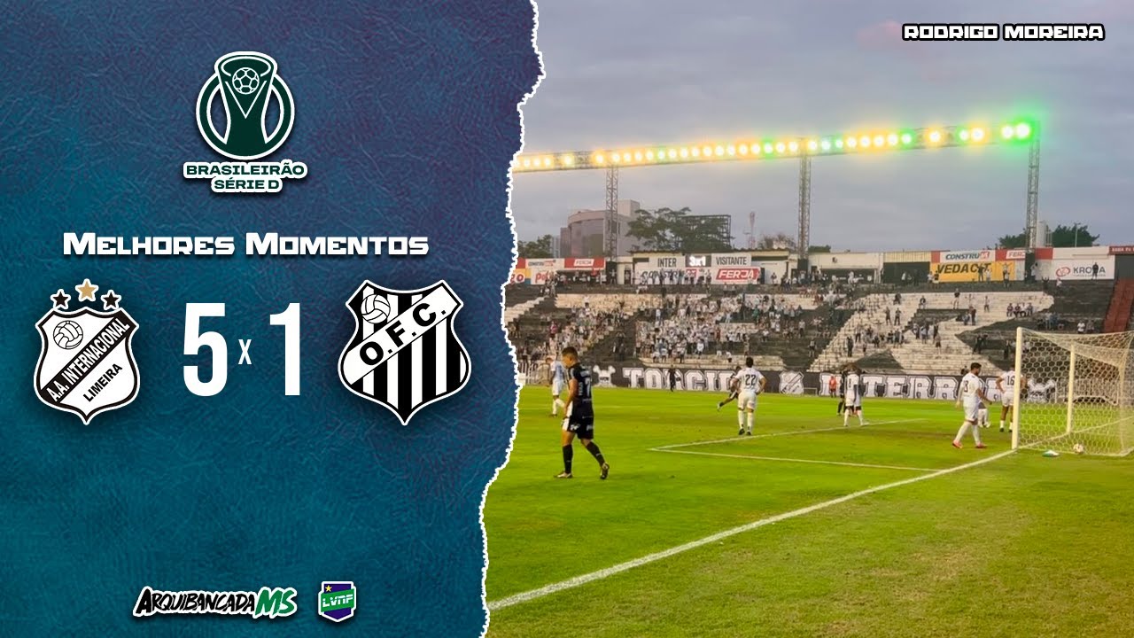 MELHORES MOMENTOS | INTER DE LIMEIRA 5 x 1 OPERÁRIO-MS | BRASILEIRÃO ...