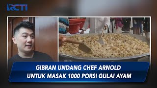 Chef Arnold Penuhi Undangan Gibran Masak 1000 Porsi Gulai Ayam di Solo