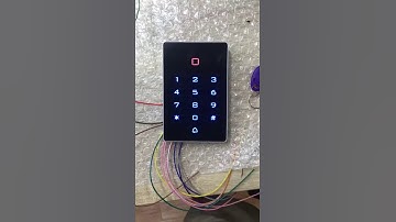 2000 users backlight touch screen 125Khz rfid access controler support wiegand 26/34 input output