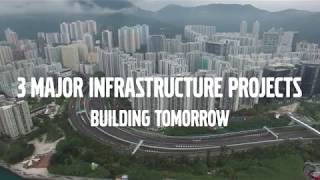 Three major infrastructure projects