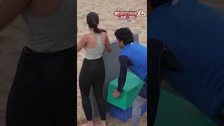 Mtv Splitsvilla X6 Preet Is Attacked By Balloons
