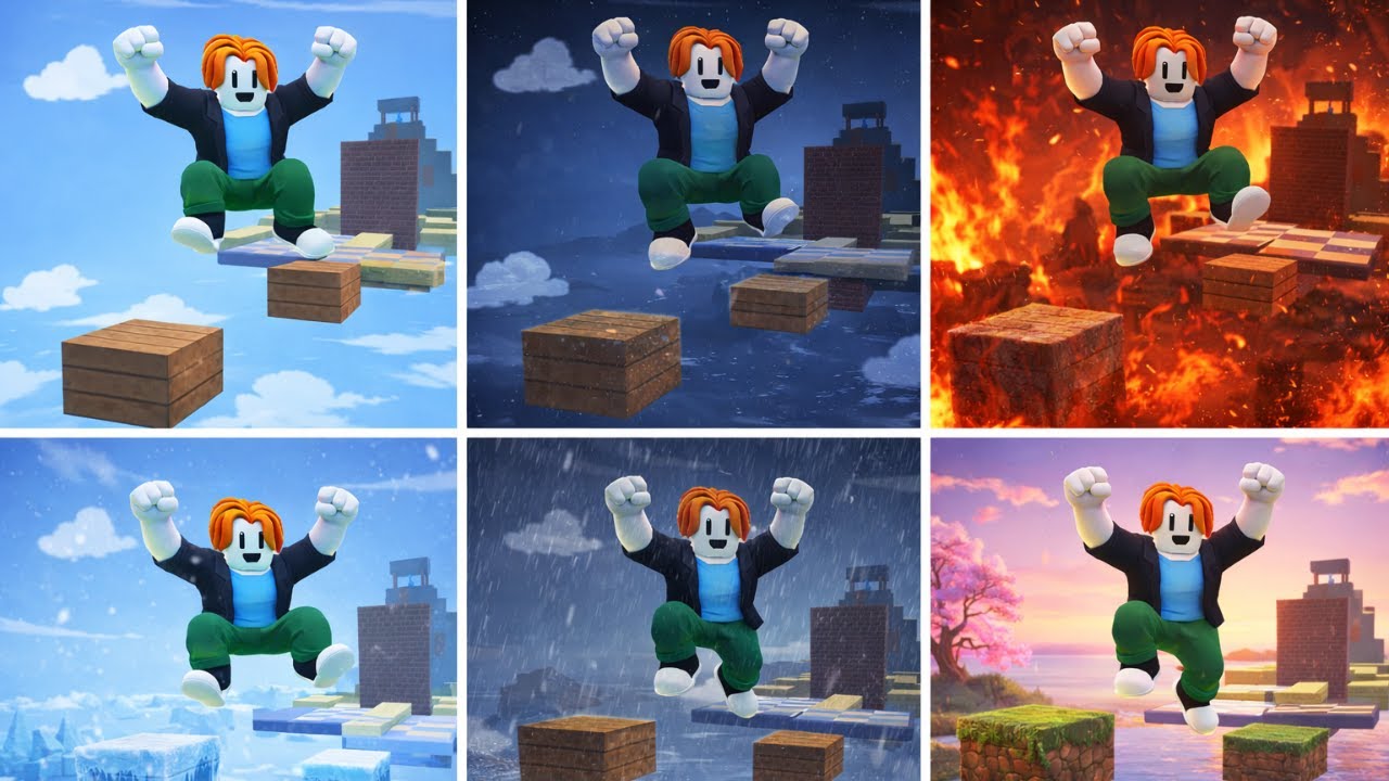 Roblox Obby Extreme Height Challenge !