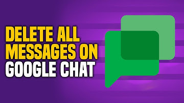 How to Delete All Messages on Google Chat - EASY Tutorial