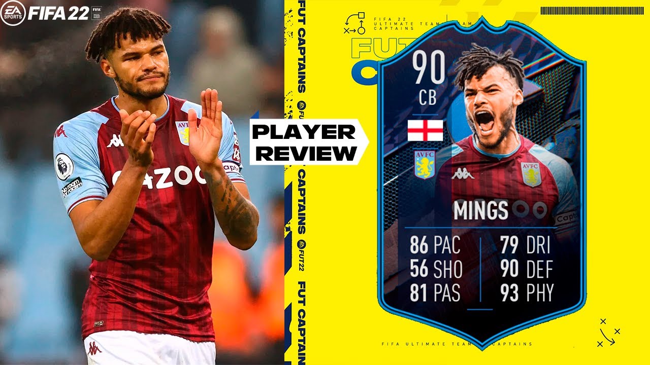 ¡UN CENTRAL TOP! Tyrone Mings FUT CAPTAINS (90) – Review – FIFA 22