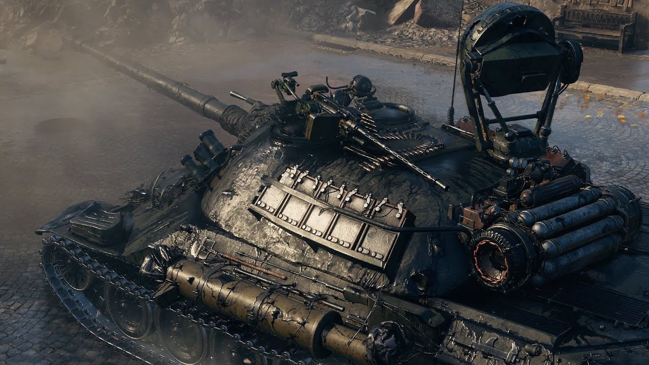 ИС-7 в 3D камуфляже «Риолит».