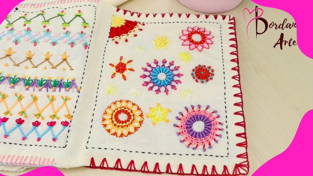 Blanket stitch variante punto festón