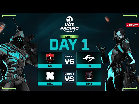 [HINDI] NS VS TS | VCT PACIFIC - Stage 1 |  Week 4 Day 1
