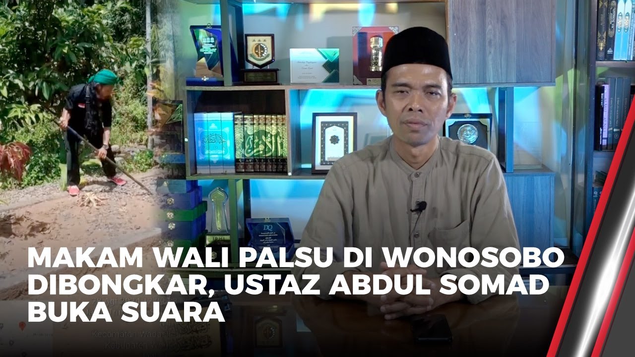 Ustaz Abdul Somad Tanggapi Soal Makam Palsu di Wonosobo yang Dibongkar | OneNews Update