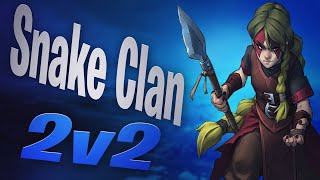 Northgard Snake Clan 2v2 Domination Victory