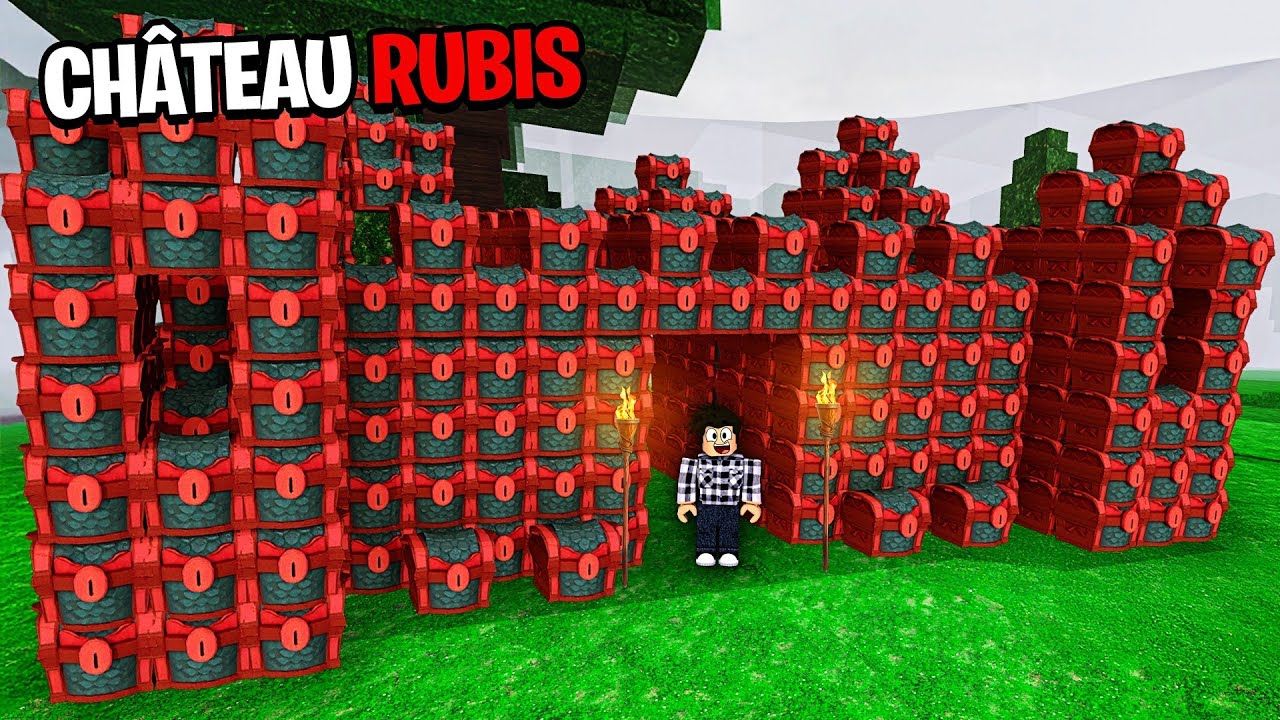 J'ai trouvé UN CHÂTEAU De COFFRE DE RUBIS SECRET dans 99 Nuits dans la Forêt...
