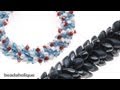 How to Braid Beaded Kumihimo with Long Magatama Beads