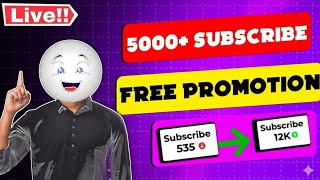 live🔴Live Channel Promotion|| Live Channel Checking And Promotion || 500 Subs Free 2 मिनट में ले ज