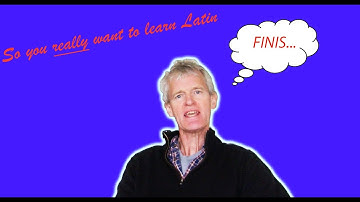 Latin 3 Lesson 48: The last lesson! | So You Really Want to Learn Latin