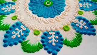 Attractive Rangoli Design Easy And Simple Rangoli Design
