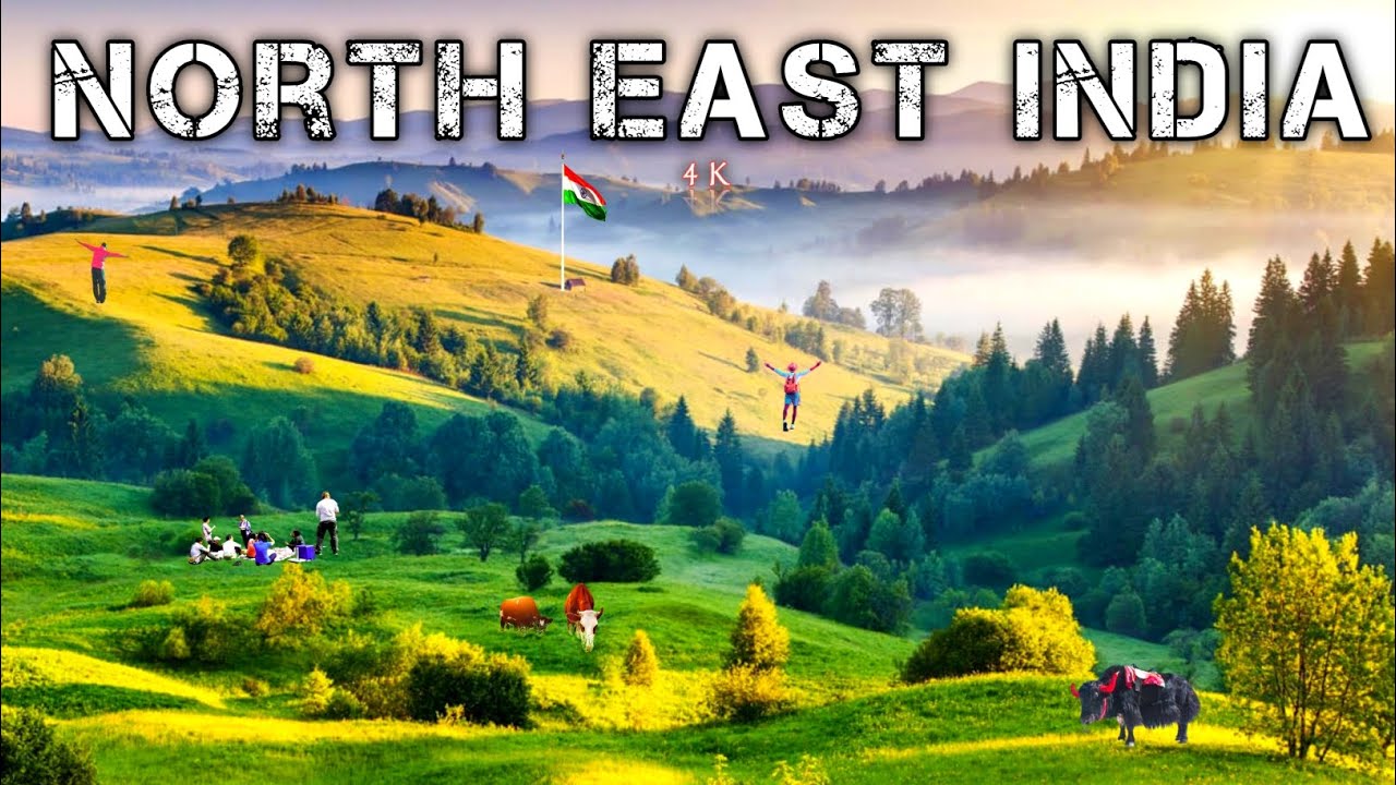 North East India Video 4K | Beautiful Places to visit in north east india |  Northeast Drone View