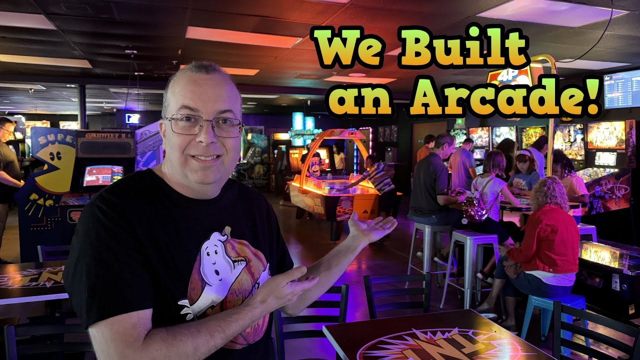 We Built an Arcade!