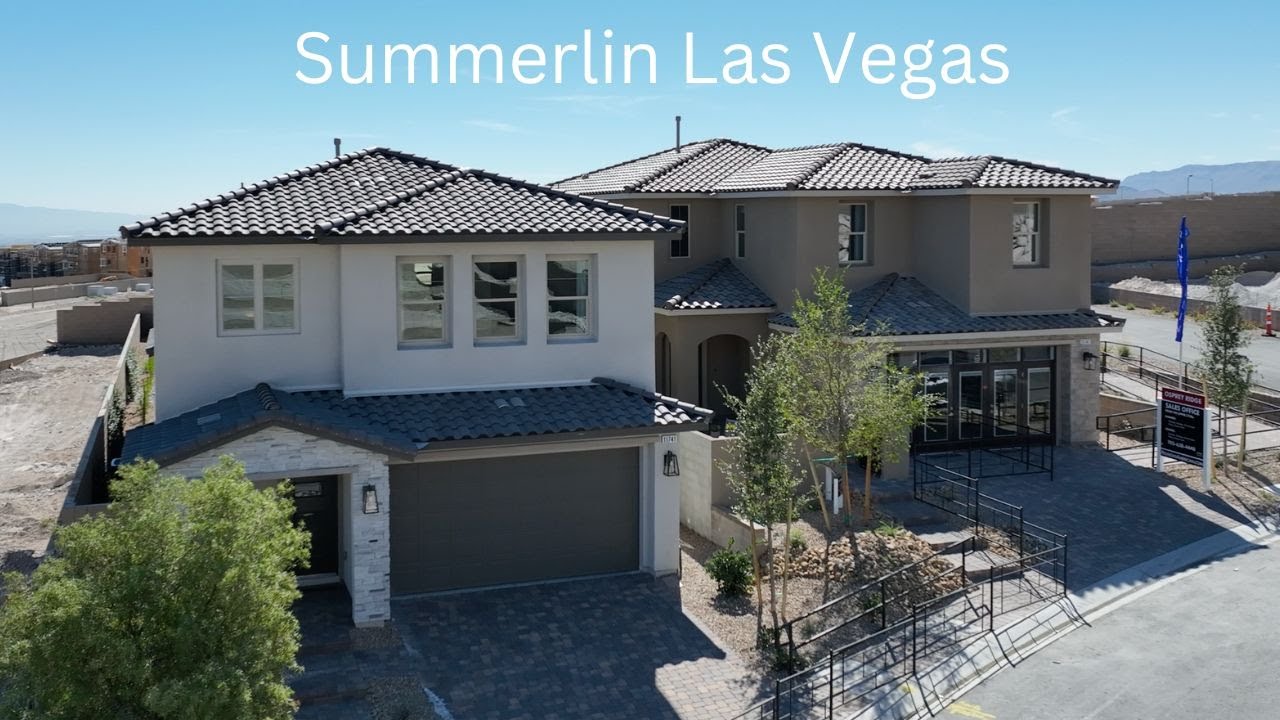 Cheap House For Sale In Summerlin Las Vegas Summerlin Las Vegas New Homes For Sale - Osprey Ridge by Richmond