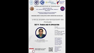 2-WEEK HANDS-ON WORKSHOP ON PYTHON | Day-8
