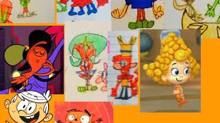 10 Orange Cartoon Characters!