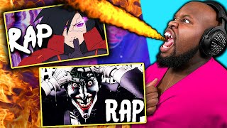 Rustage Double Feature  Madara Rap U0026 Joker Rap reaction