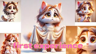 first experience #cat #aiimages #funnyvideo #cute #animals