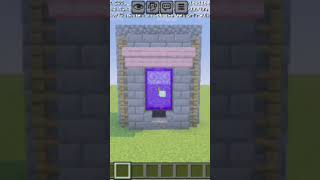#Minecraft nether portal decorate