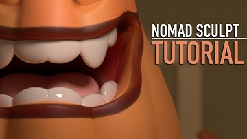 Make EASY Teeth in Nomad Sculpt: Quick Tutorial