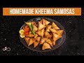 Delicious homemade kheema samosas recipe  easy recipe  infinity platter  2023
