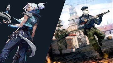 On my own CSGO X Valorant Fragmovie