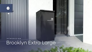 Brooklyn Extra Large Parcel Drop Box | Secure Front & Rear Access Demo
