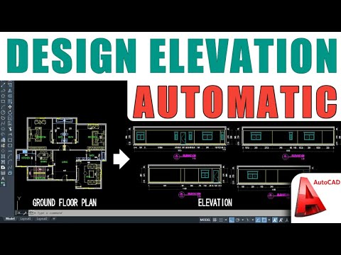 How To Make Elevations In Autocad Architecture