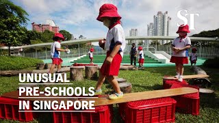 Unusual pre-schools in Singapore: Ride a pony, do yoga, master AI