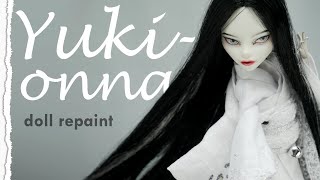 Doll repaint: The snow woman  Yukionna