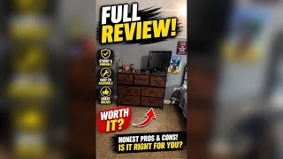 7 Drawer Dresser for Bedroom Storage Review