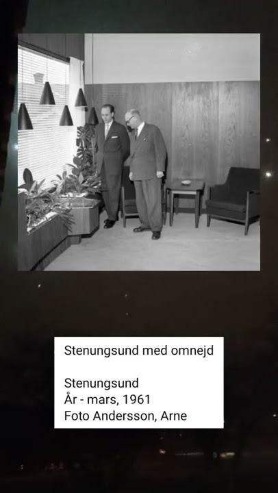 Stenungsund med omnejdngsund År- mars, 1961Foto Andersson, Arne