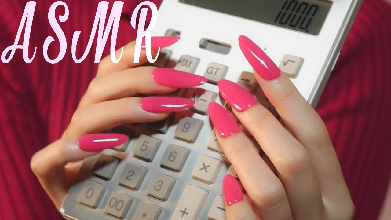 Asmr 長い爪でタッピング ロングネイル Youtube