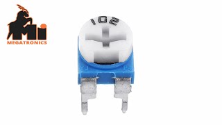 VR1K-K57S1 | 1K Ohm Variable Resistor 6mm Trimmer Potentiometer