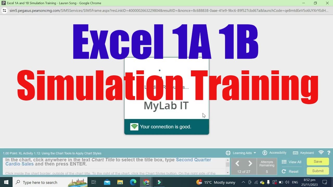 Excel 1A and 1B Simulation Training | Excel Simulation Training Exam ...