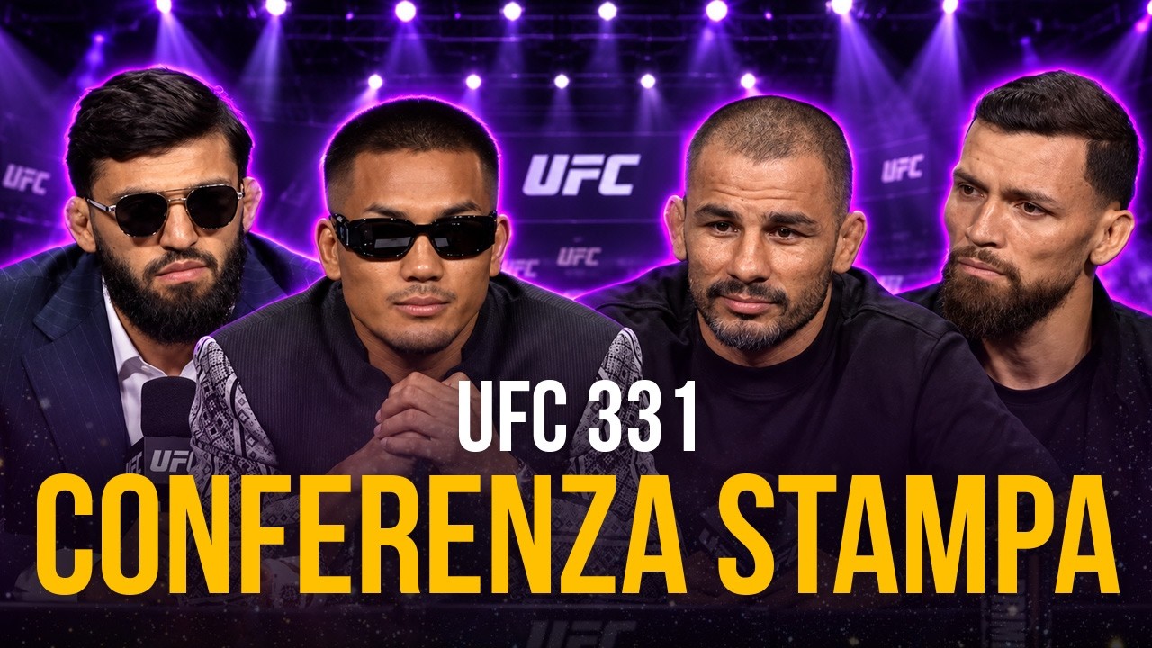La CONFERENZA STAMPA di UFC 331 con SOTTOTITOLI IN ITALIANO