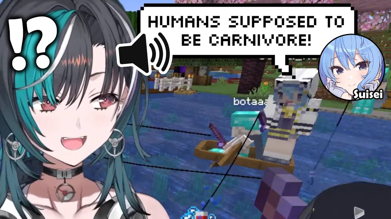 Суйсэй внезапно выходит на микрофон и рассказывает, как она ненавидит овощи 💀 (соревнование по ры...